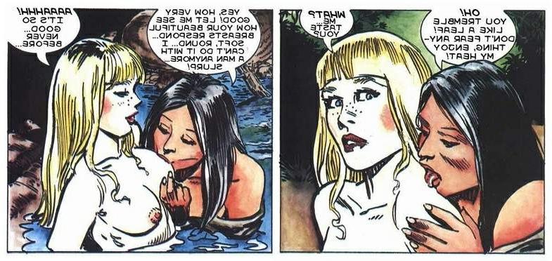 16P Western sex adult comics series