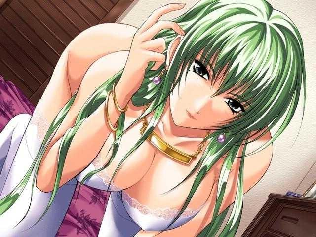 15P Gorgeous anime girl with huge tits get fucked