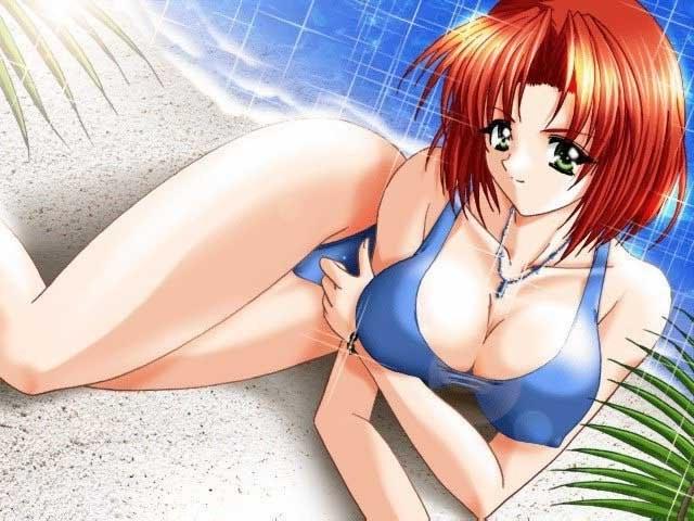 15P Anime girls with big tits get fucked
