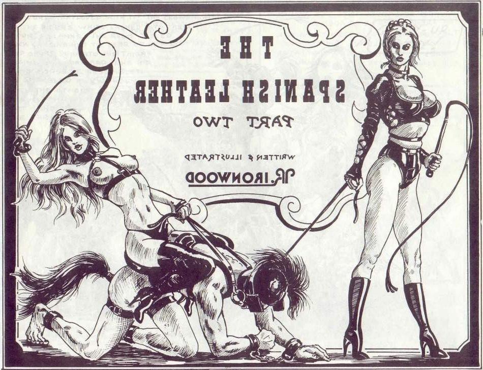 15P classic erotic bondage comics of the past