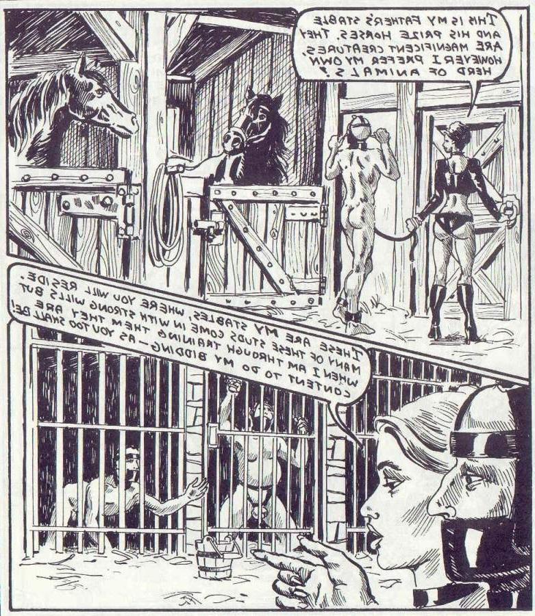 15P classic erotic bondage comics of the past