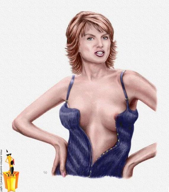 16P Famous anime celebrities in wild hardcore action