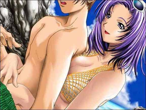 15P Anime girls are used for sex