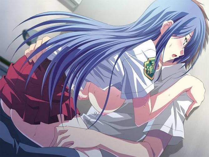 15P Anime girls with huge tits get violated