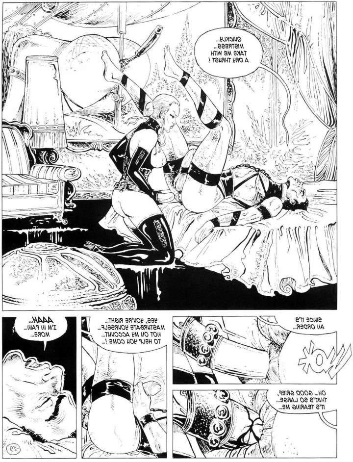 15P strange erotic sexual bondage comics