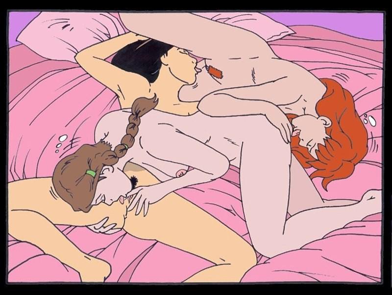16P Kinky toon babes fucking and sucking like there is no tomorrow