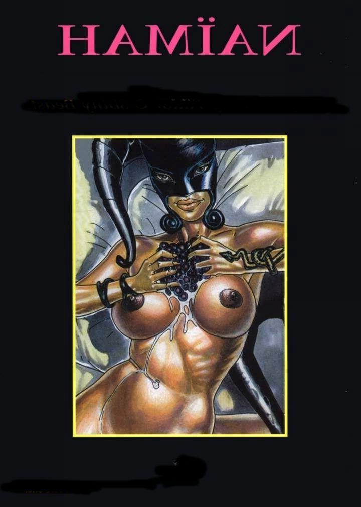 15P giant breast dungeon bondage comic