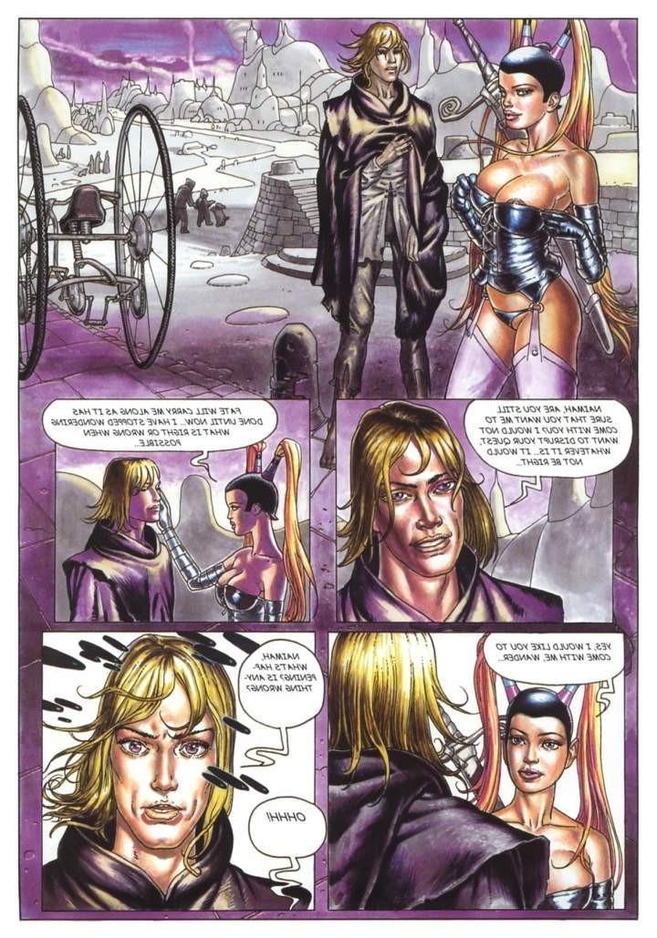 15P giant breast dungeon bondage comic