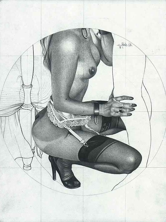 15P sexual submission bizarre bdsm drawings