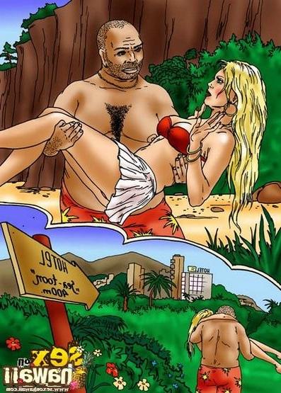 15P Dirty adult comics about cartoon sex on hawaii
