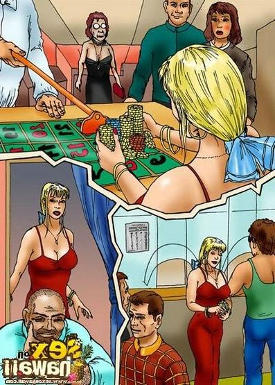 15P Dirty adult comics about cartoon sex on hawaii