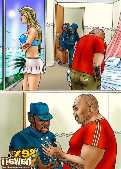 15P Forbidden sex on hawaii in adult comics