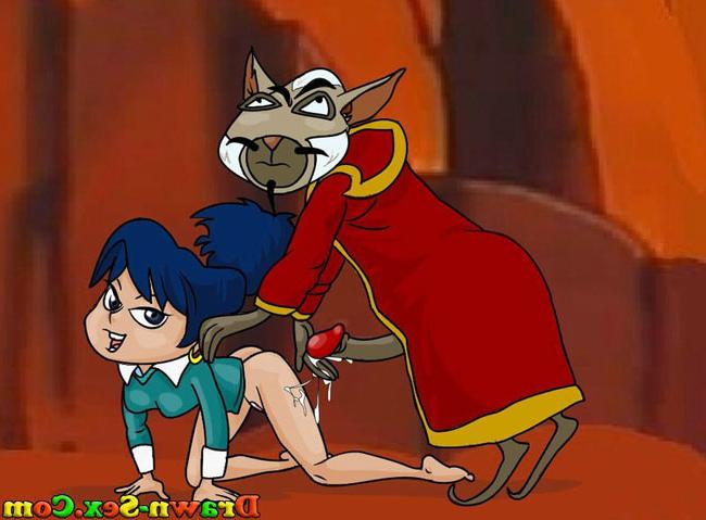 16P Atomic Betty anime hardcore action