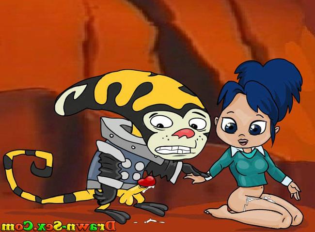 16P Atomic Betty anime hardcore action