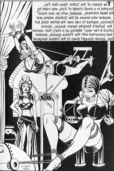 15P bizarre female dungeon bondage drawingss