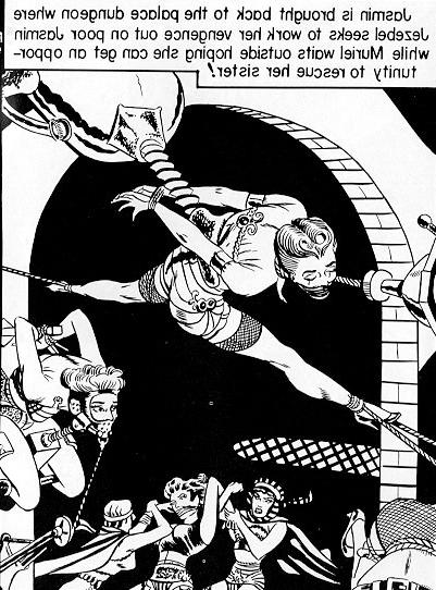 15P bizarre female dungeon bondage drawingss