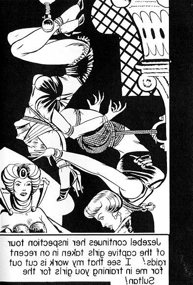 15P bizarre female dungeon bondage drawingss
