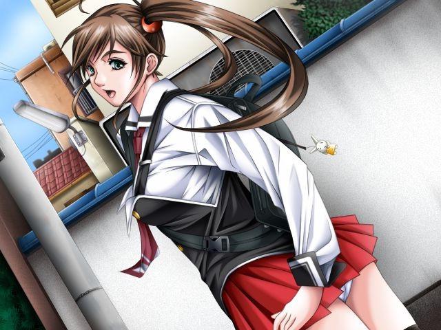 15P Anime girls gets treated harshly
