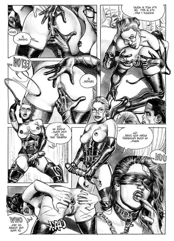 15P forced into group bondage sex comic