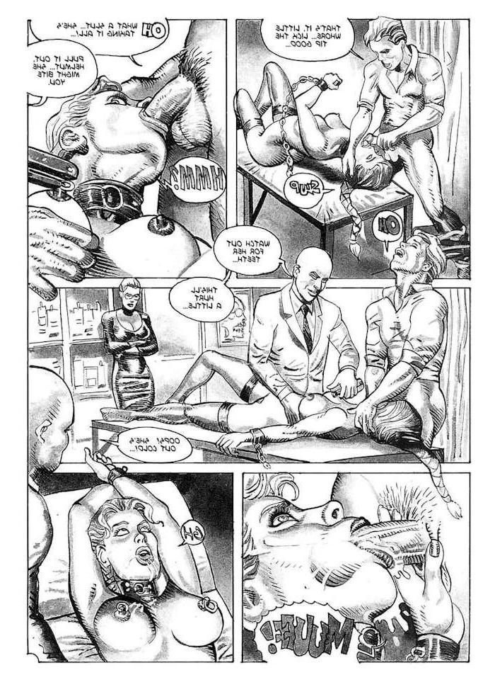 15P forced into group bondage sex comic