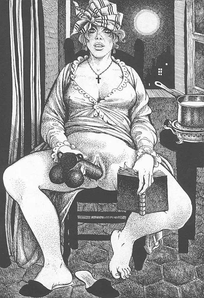 15P vintage bondage and fetish comic