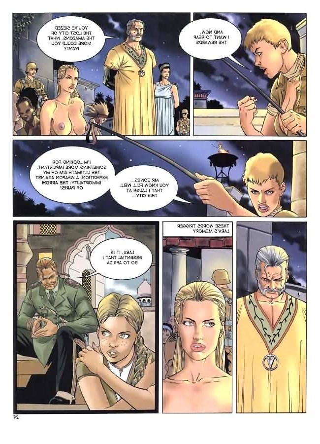 15P Lara Jones and the amazons sex comics