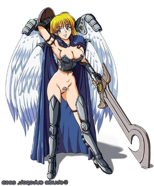 12P Anime angels go wild and get fucking