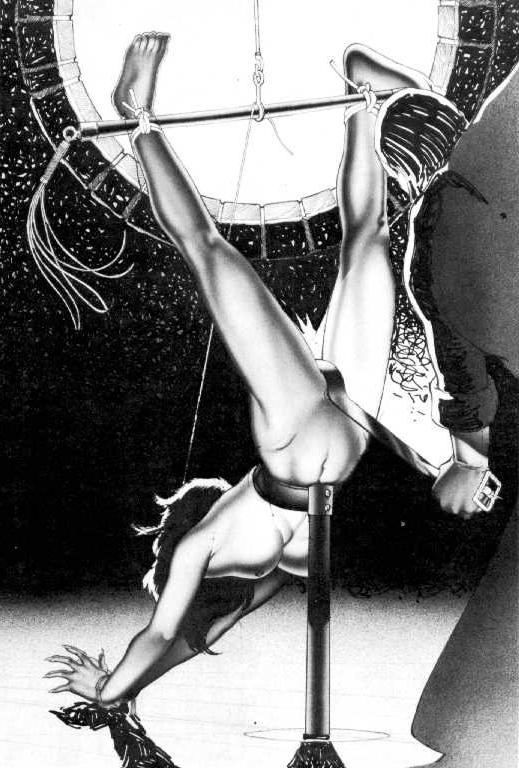 15P vintage bondage drawings of beautiful women