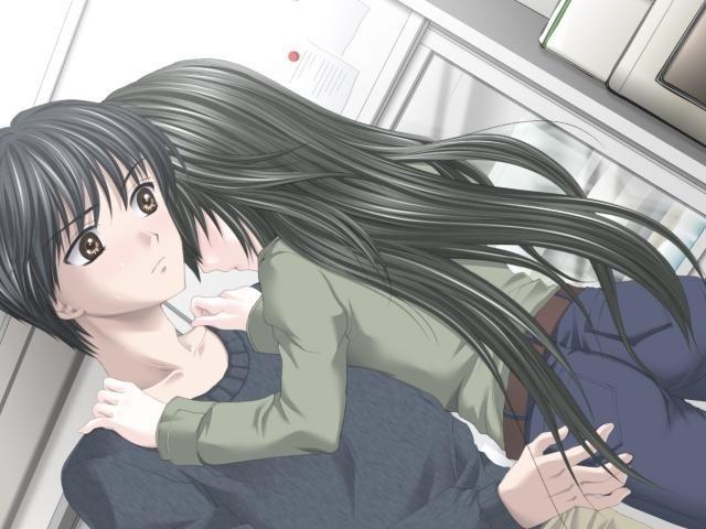 15P Anime girl gets it rough