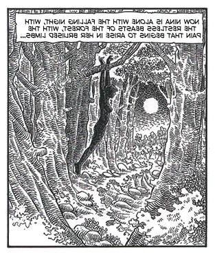 15P vintage comic with painful bondage sex