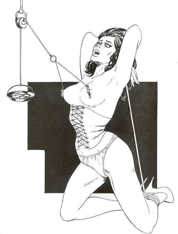 15P extremely erotic hardcore bondage art
