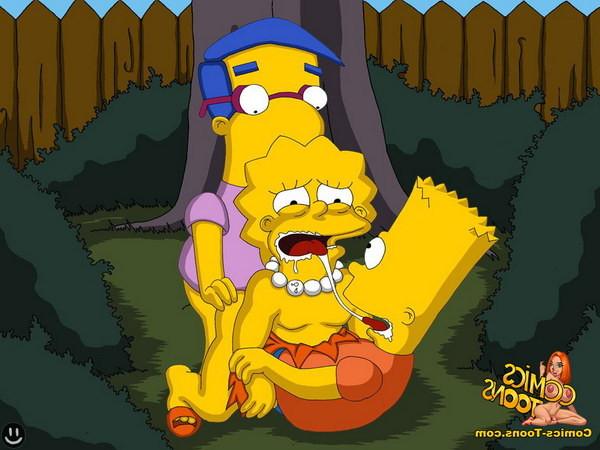 15P Indecent Simpsons outdoor fucking 