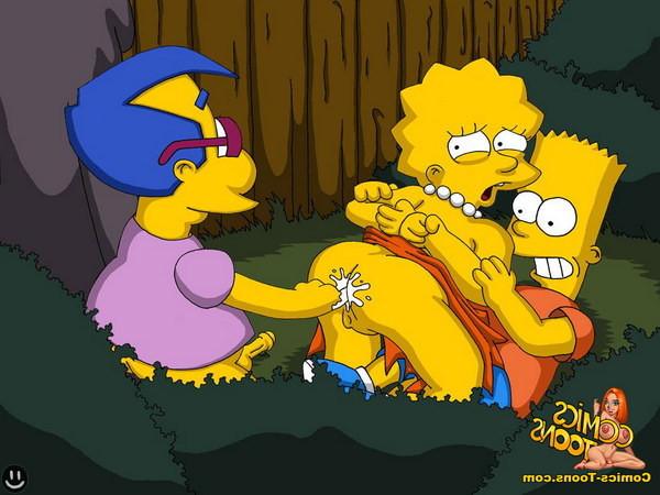 15P Indecent Simpsons outdoor fucking 