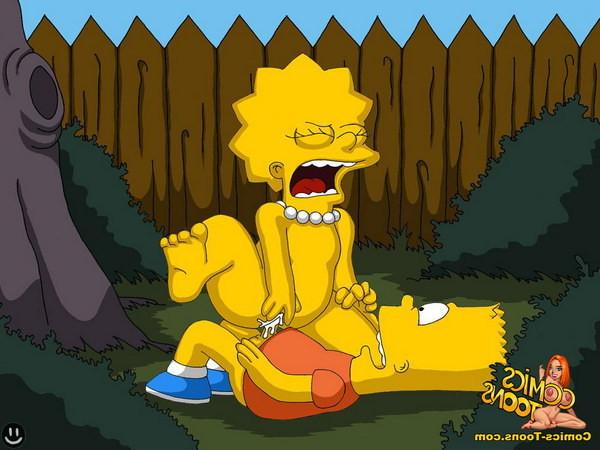 15P Indecent Simpsons outdoor fucking 