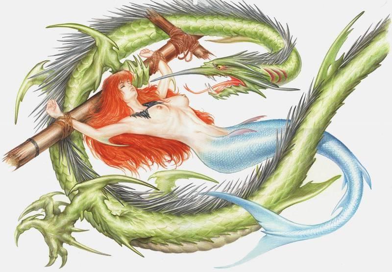 15P fantasy women in beautiful bondage art