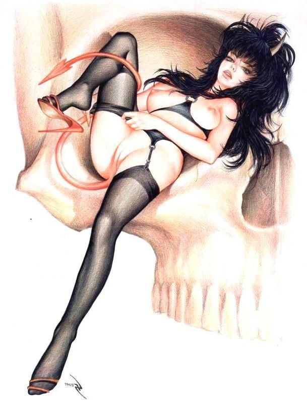 15P fantasy women in beautiful bondage art