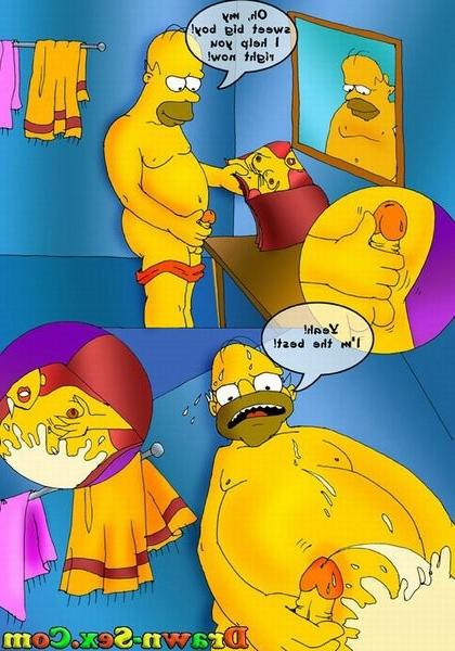 15P Perverted nude Simpsons family