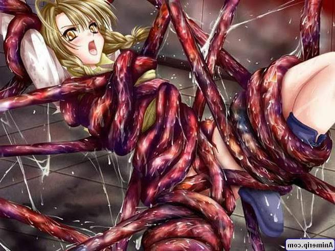 15P Anime girls gets violated hard