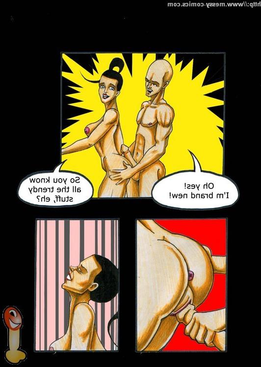 20P Cartoon comics with space porn adventure