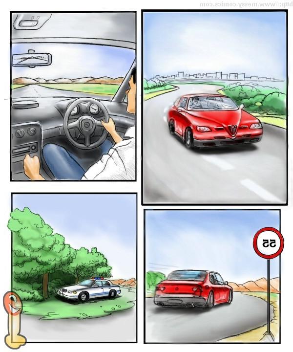 15P Adult comics about nude policewoman