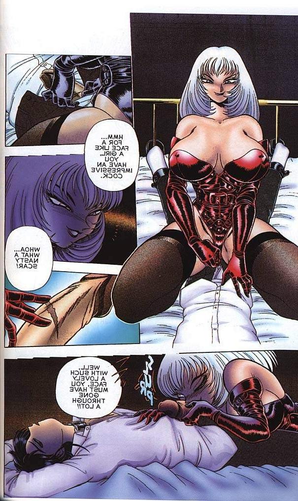 11P giant tit anime girl in sexual bondage