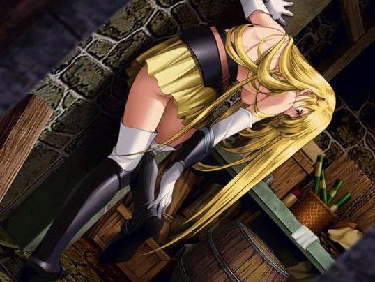 15P Anime sex slaves from the dungeon