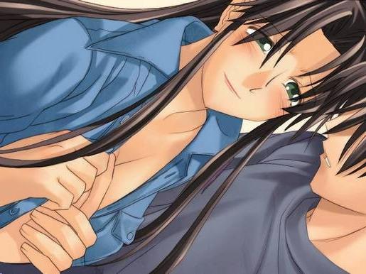 15P Anime girls give in to desire