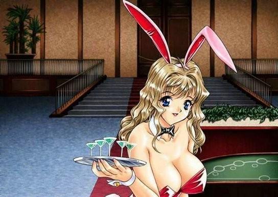 15P Hentai bar maids get railed by the boss