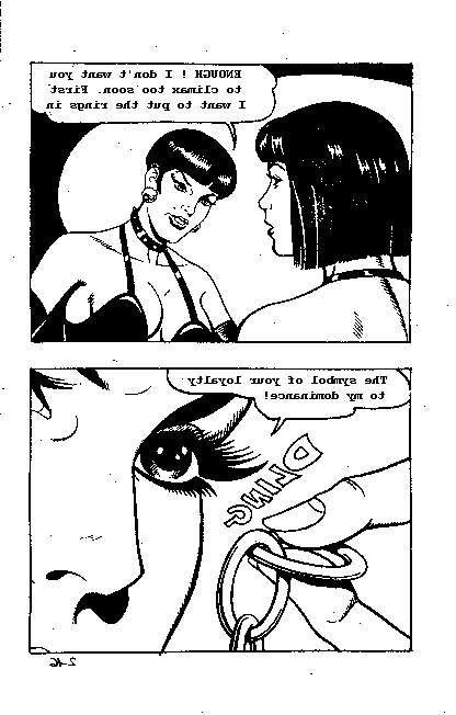 15P fetish sex and lesbian bondage comic