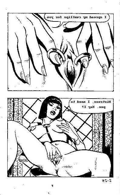15P fetish sex and lesbian bondage comic