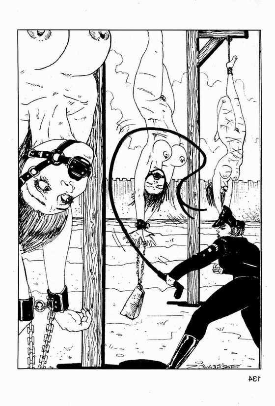 15P extreme female bondage artworks