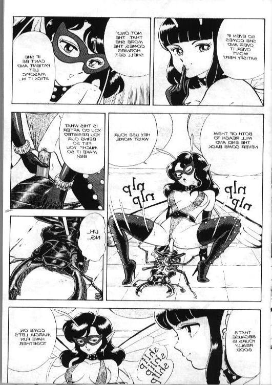 15P bizarre japanese anime bdsm comics