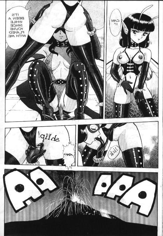 15P bizarre japanese anime bdsm comics