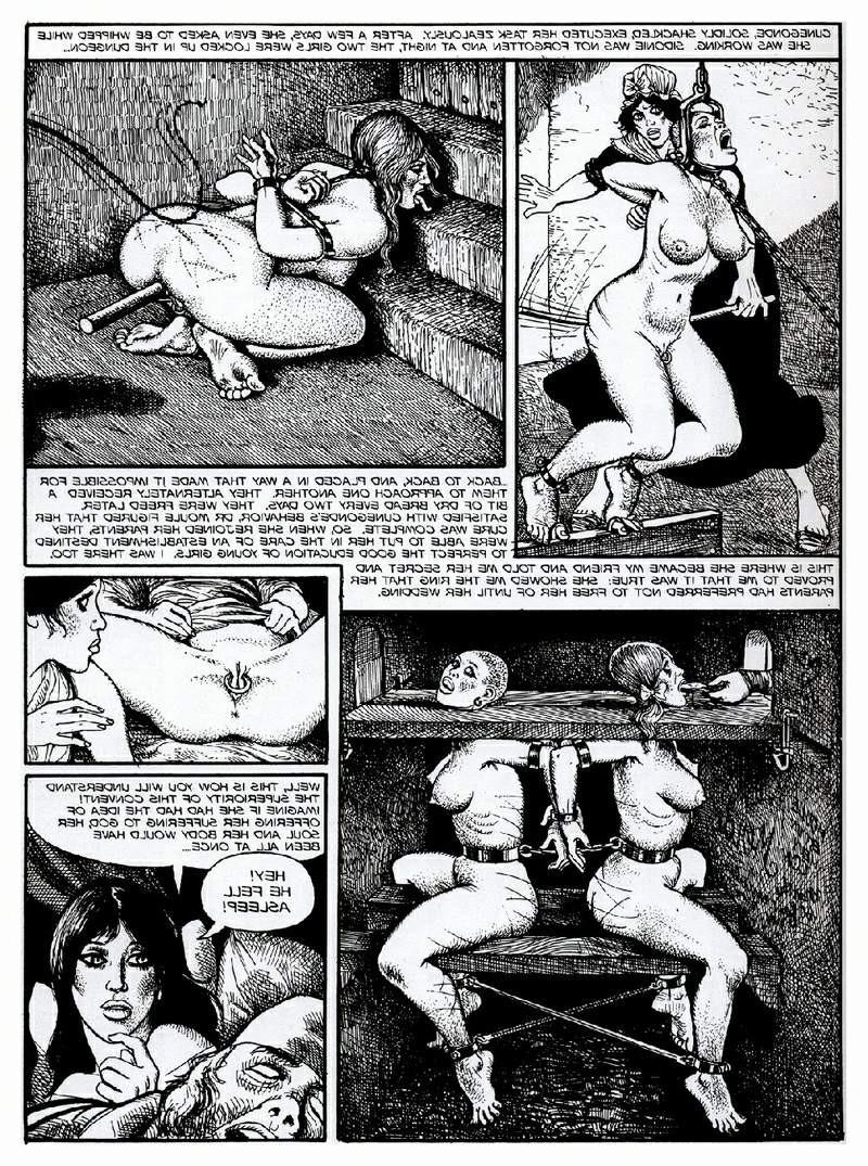 15P extreme evil dungeon bondage comic